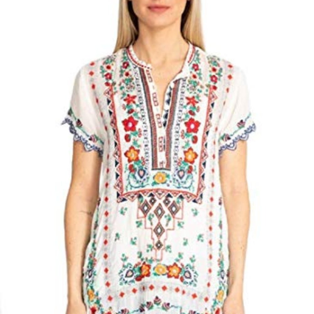 Johnny Was Liesse Tunic